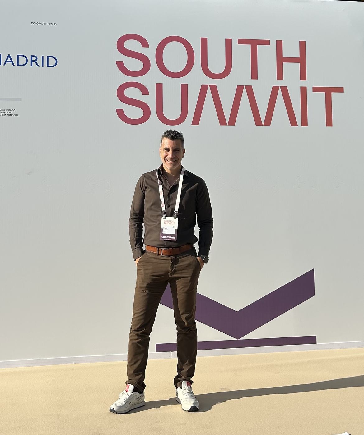 David de Miguel en South Summit Madrid, en La Nave